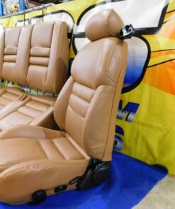 1994–1998 Ford Mustang GT Tan Convertible Front & Rear Seats Set – Q69