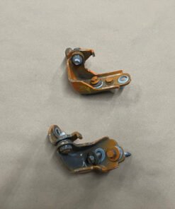 2015-2021 Ford Mustang GT GT500 GT350 Door Hinges RH Pass. Upper Lower Orange