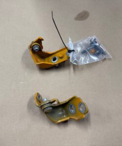 2015-2023 Ford Mustang GT GT500 GT350 Door Hinges RH Pass. Upper Lower Orange