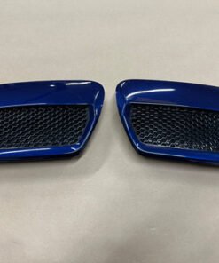 2018-2023 Ford Mustang GT 5.0 Hood Insert Vents RH LH Pair Blue