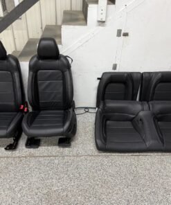 2018-2023 Ford Mustang GT Black Leather Coupe Front Rear Power Seats Heat Cooled